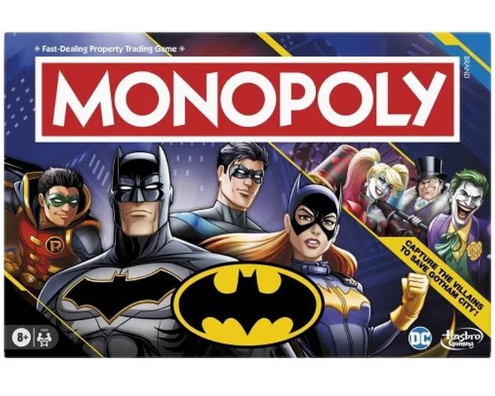 Hasbro DC The Batman Monopoly Batman Επιτραπέζιο Παιχνίδ