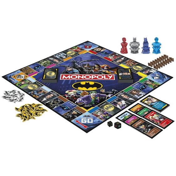 Hasbro DC The Batman Monopoly Batman Επιτραπέζιο Παιχνίδ
