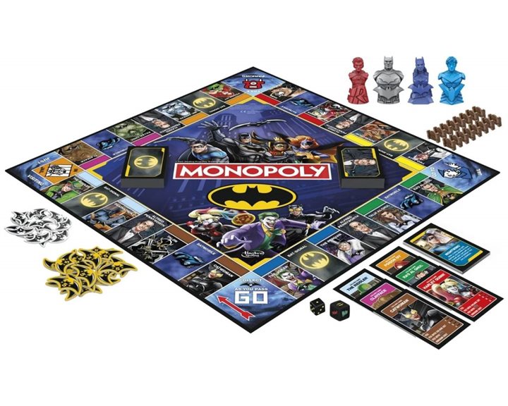 Hasbro DC The Batman Monopoly Batman Επιτραπέζιο Παιχνίδ