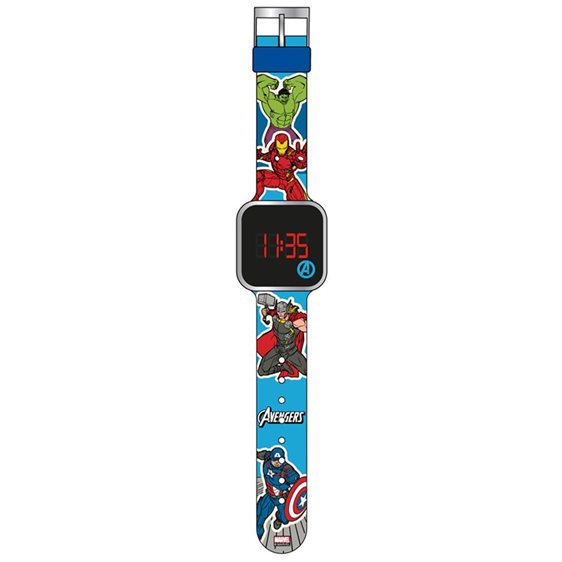 Ρολόι Χειρός LED Avengers 000506263