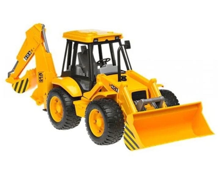 Bruder Φορτώτης JCB 4CX Με Εκσκαφέα 1/16
