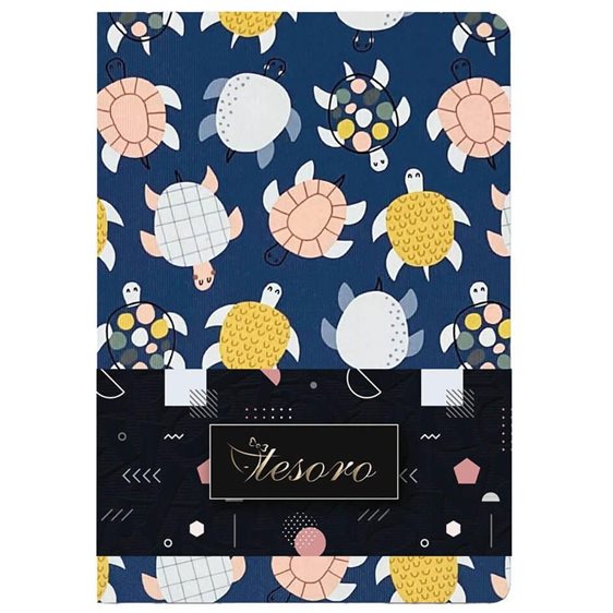 Σημειωματάριο Tesoro Flexi Pastel 14x19cm