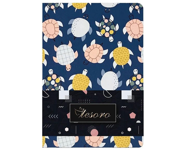 Σημειωματάριο Tesoro Flexi Pastel 14x19cm
