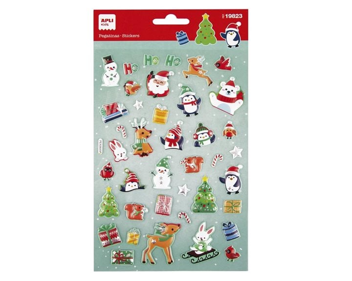 Αυτοκόλλητα Apli Santa Claus Advent
