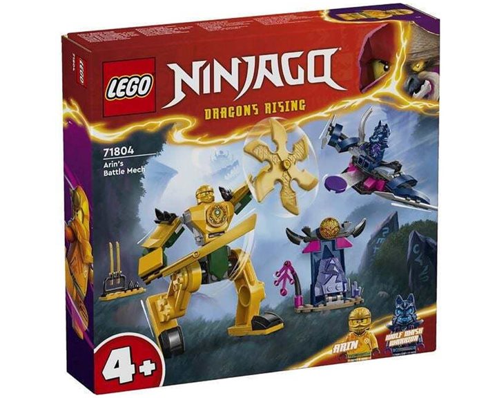 LEGO Ninjago Εξωστολή Μάχης του Άριν 71804