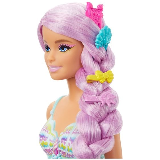 Mattel Barbie A Touch Of Magic Γοργόνα Μακρiα Μαλλιά HRR00