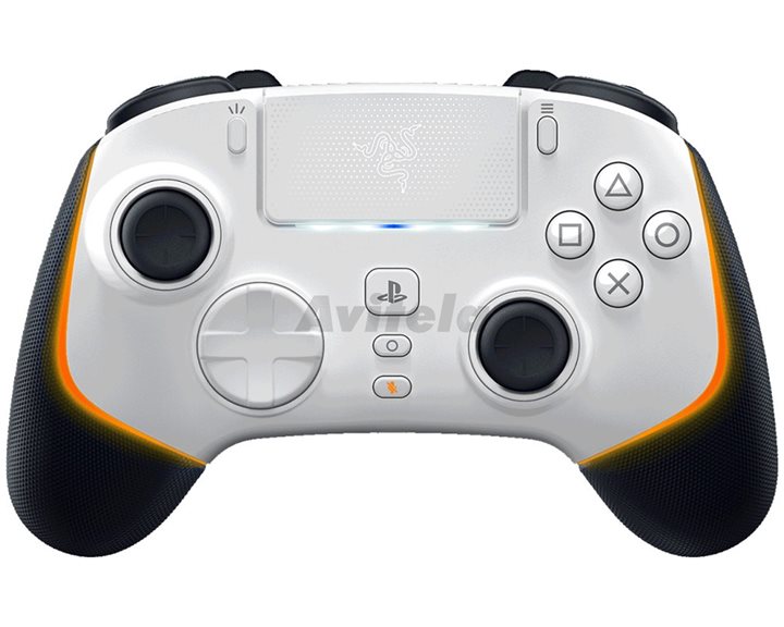 Razer WOLVERINE V2 PRO WHITE - Wireless Gaming Controller - Mecha-Tactile Buttons - RGB - PS5/PC