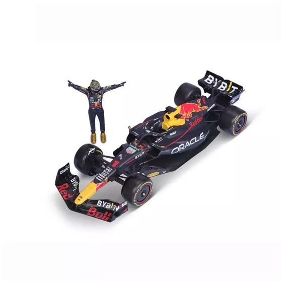 Bburago F1RB19 - Oracle Red Bull with Driver (Verstappen #1) 1/24