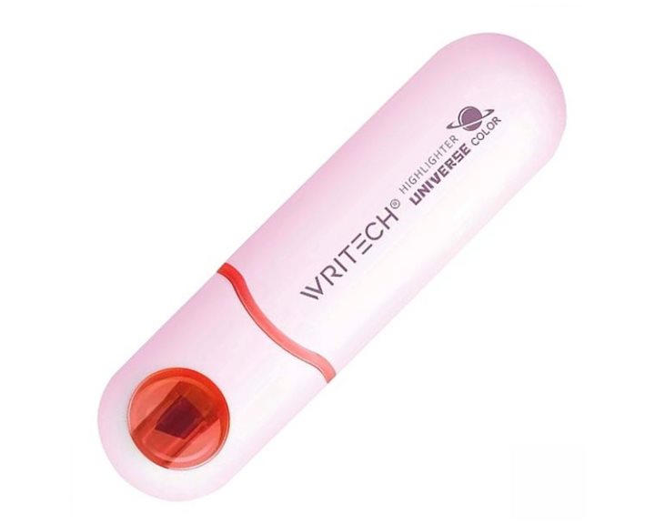 Writech Μαρκαδόρος Υπογράμμισης 1-5.5mm Astronaut Sakura Pink