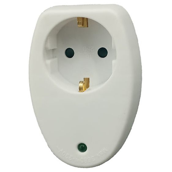 LAMTECH SURGE PROTECTOR 16A 250V 3680W WHITE