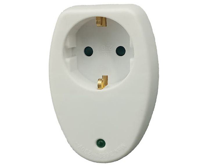 LAMTECH SURGE PROTECTOR 16A 250V 3680W WHITE