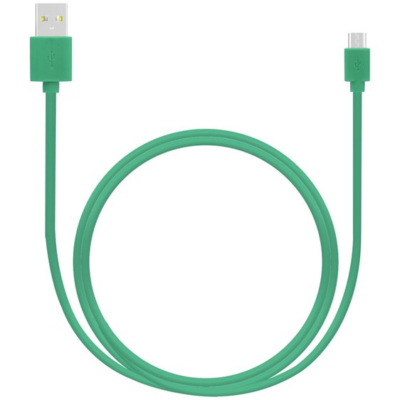 Lamtech Datacable Micro USB 1m Green