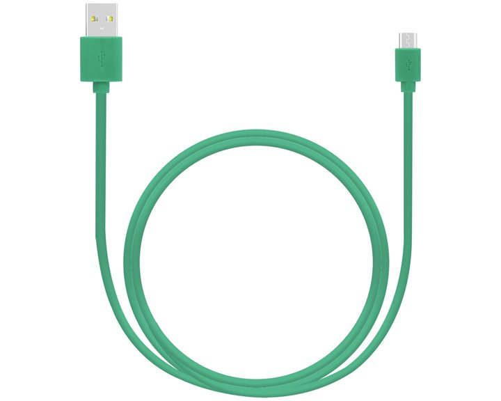 Lamtech Datacable Micro USB 1m Green