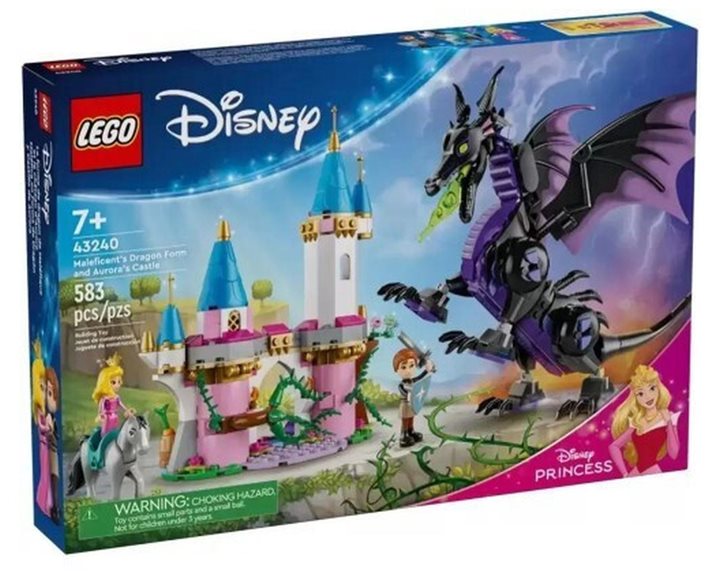 LEGO Disney η Μορφή Δράκου της Maleficent 43240