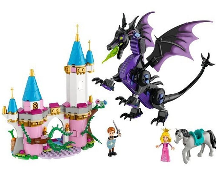 LEGO Disney η Μορφή Δράκου της Maleficent 43240