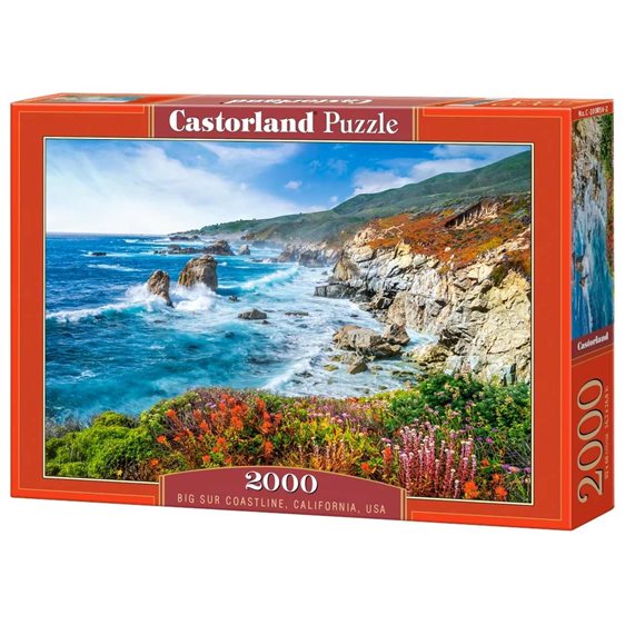 Παζλ Castorland 2000τεμ. Big Sur Coastline California USA 92x68 C-200856-2