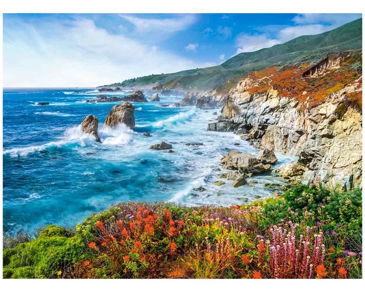 Παζλ Castorland 2000τεμ. Big Sur Coastline California USA 92x68 C-200856-2