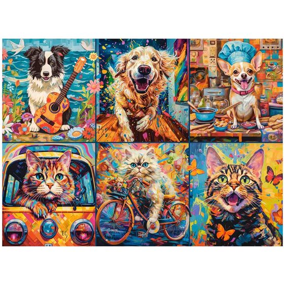Παζλ Castorland 2000τεμ. Choose your Pet 92x68 C-200948-2