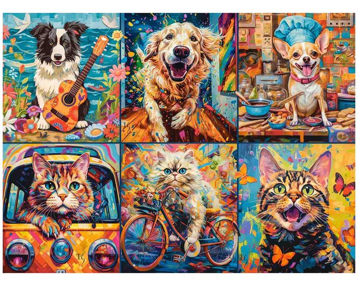 Παζλ Castorland 2000τεμ. Choose your Pet 92x68 C-200948-2