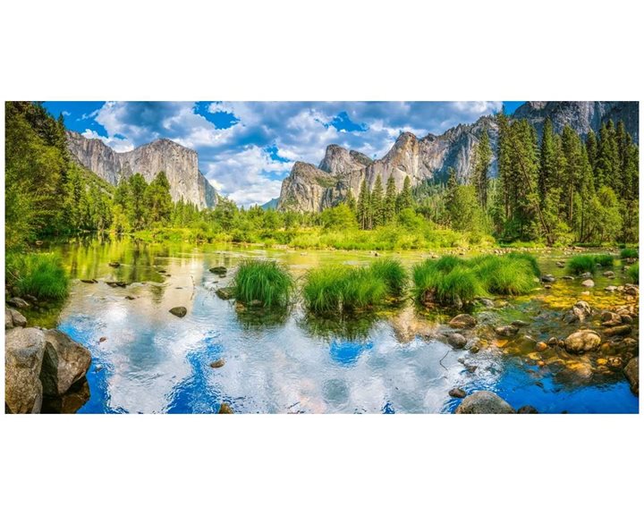 Παζλ Castorland 4000τεμ. Yosemite Valley USA 138x68 C-400362-2