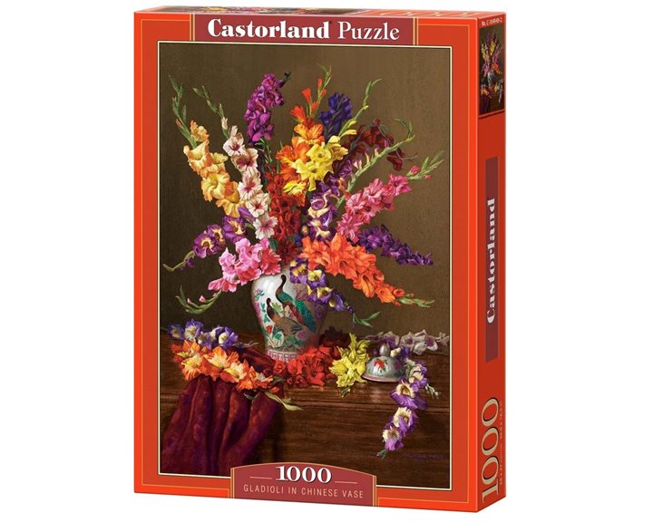 Παζλ Castorland 1000 τμχ. Gladioli in Chinese Vase 68x47 C-104949-2