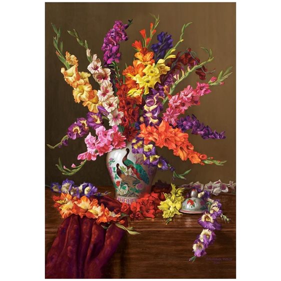 Παζλ Castorland 1000 τμχ. Gladioli in Chinese Vase 68x47 C-104949-2