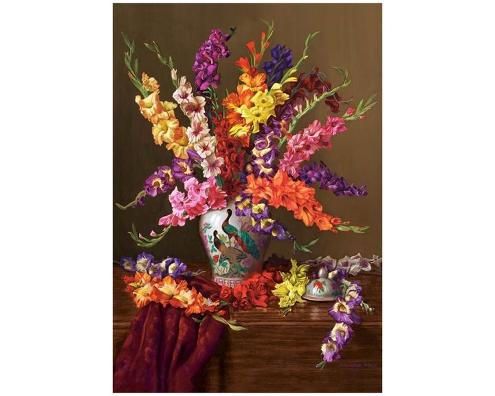 Παζλ Castorland 1000 τμχ. Gladioli in Chinese Vase 68x47 C-104949-2