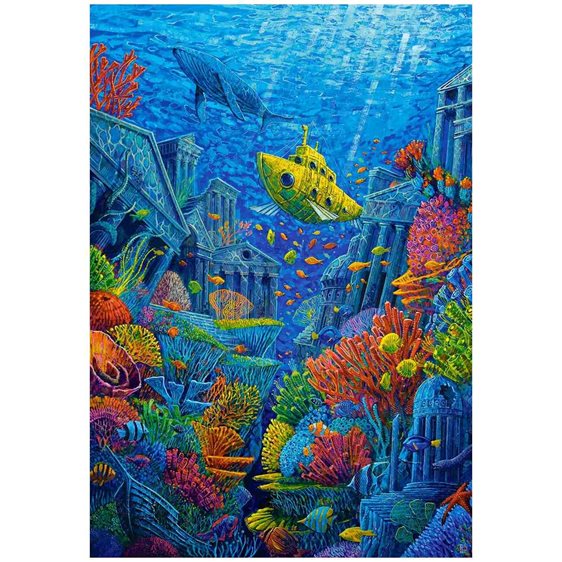 Παζλ Castorland 1500τεμ. Atlantis 68χ47cm C-152087-2