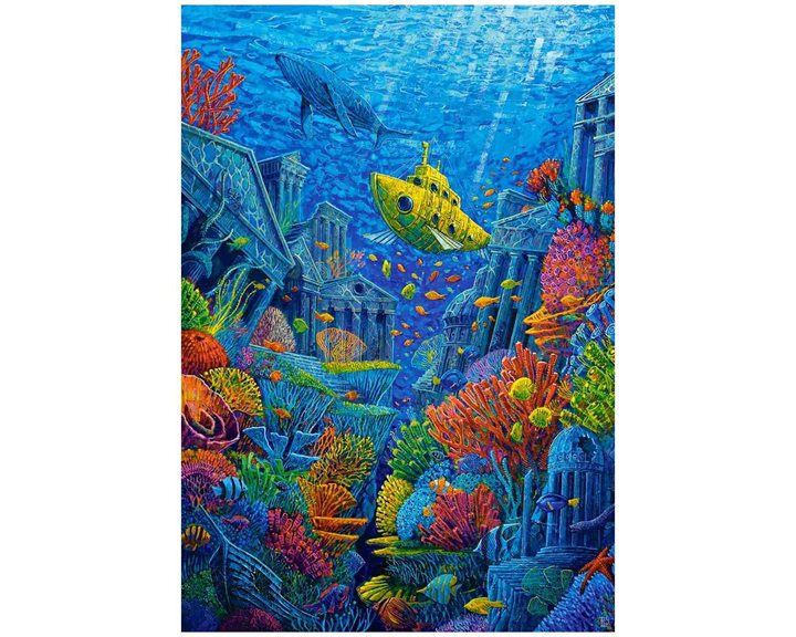 Παζλ Castorland 1500τεμ. Atlantis 68χ47cm C-152087-2
