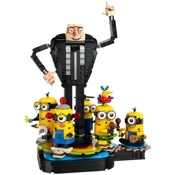 LEGO Minions Γκρου και Μίνιονς από Τουβλάκια 75582