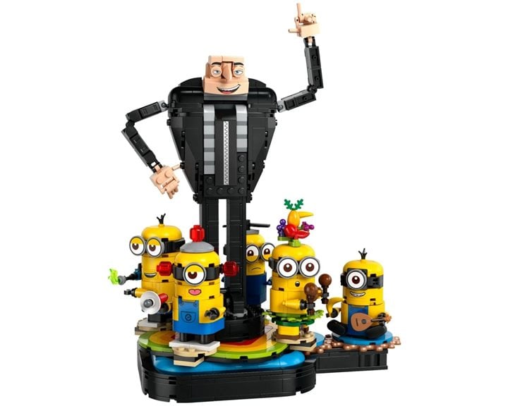 LEGO Minions Γκρου και Μίνιονς από Τουβλάκια 75582