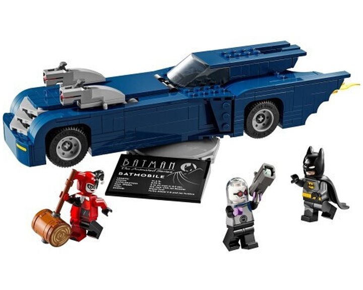 LEGO DC The Batman Batman ο Μπάτμαν™ με το Μπάτμομπιλ™ Εναντίον Χάρλεϊ Κουίν™ και Μίστερ Φριζ™ 76274