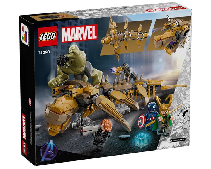 LEGO Marvel Avengers Marvel Super Heroes Οι Εκδικητές Εναντίον Λεβιάθαν 76290