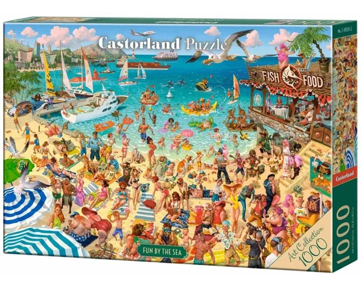 Παζλ Castorland 1000 τμχ. Fun by the Sea 68x47 C-105151-2