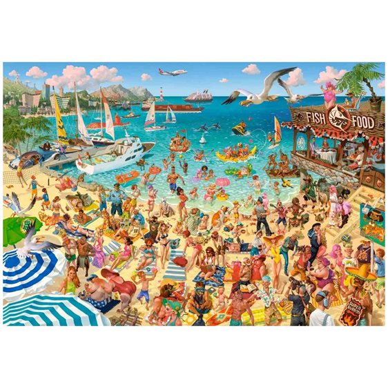 Παζλ Castorland 1000 τμχ. Fun by the Sea 68x47 C-105151-2