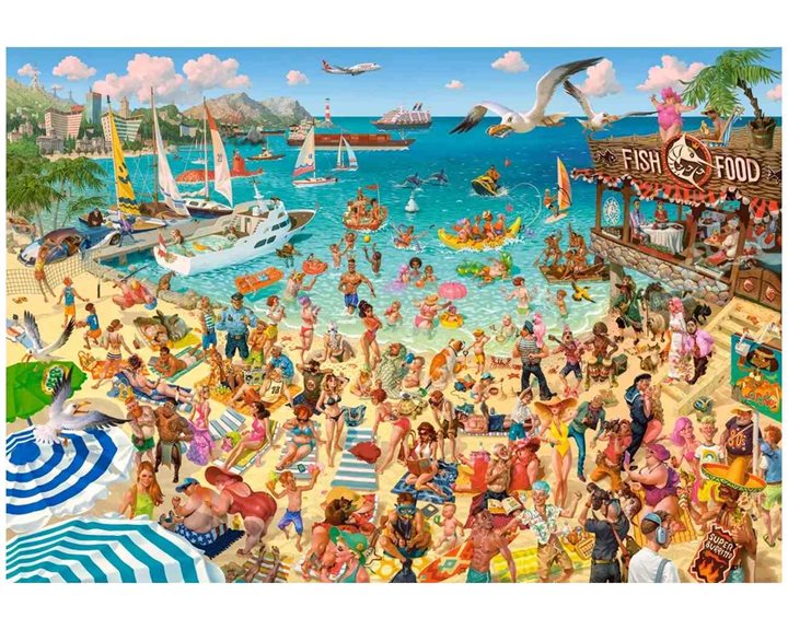 Παζλ Castorland 1000 τμχ. Fun by the Sea 68x47 C-105151-2