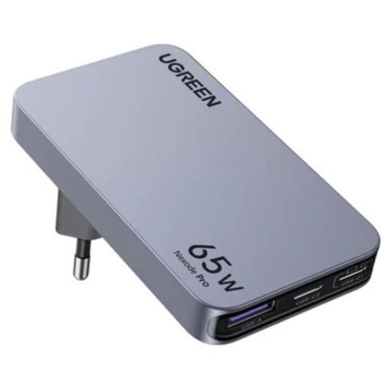 Charger GaN UGREEN 65W PDx2+QC4.0 X753 25356 Gray