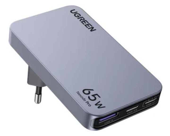 Charger GaN UGREEN 65W PDx2+QC4.0 X753 25356 Gray