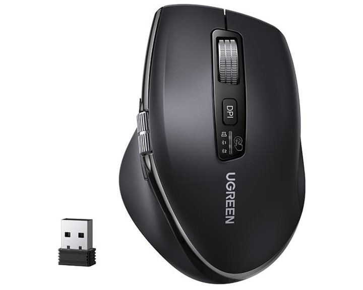 Mouse Wireless 2.4 GHz & Bluetooth UGREEN M751 Black 45792