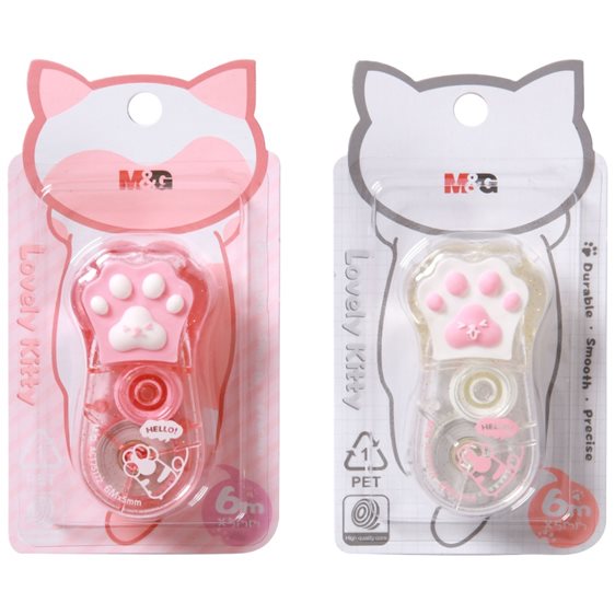 Διορθωτική Ταινία M&G 5mm x 6m  Lovely Kitty ACT75172