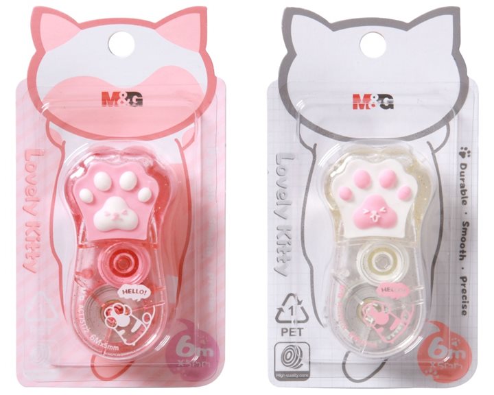 Διορθωτική Ταινία M&G 5mm x 6m  Lovely Kitty ACT75172