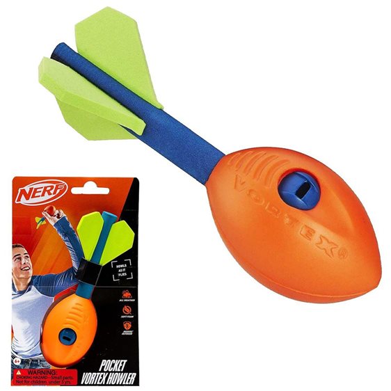 Nerf Sports Μπάλα Πύραυλος Pocket Voretx Howler 71-3487