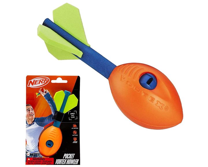 Nerf Sports Μπάλα Πύραυλος Pocket Voretx Howler 71-3487