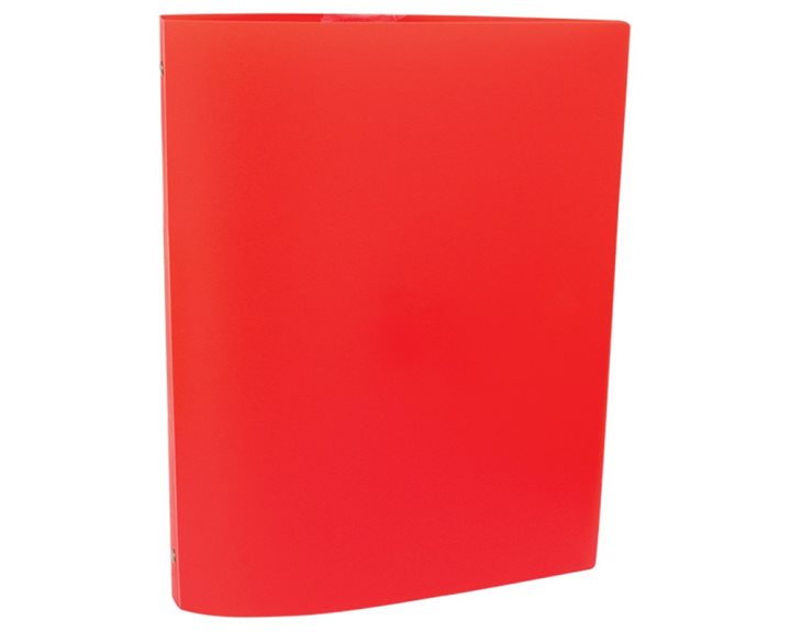 Κλασέρ PP 23χ32χ2.3cm 4κρικ Πορτοκαλί Διάφανο
