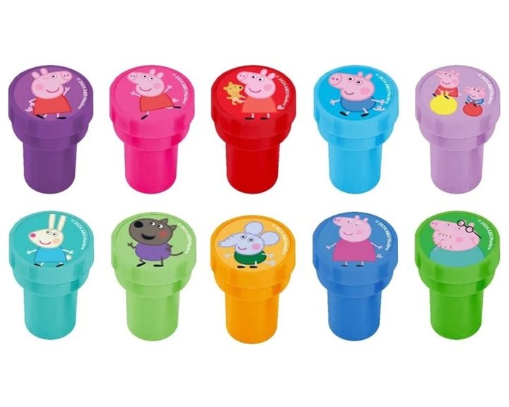 Σφραγίδα Στρογγυλή Peppa Pig 482822