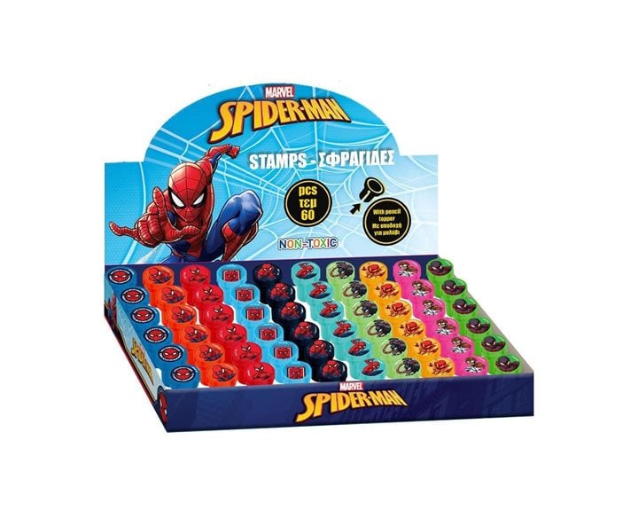 Σφραγίδα Στρογγυλή Spiderman 508433
