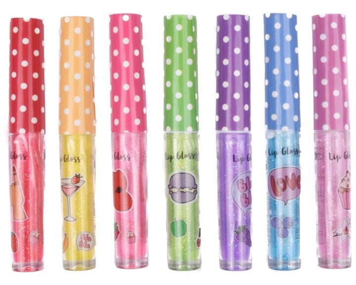 Creatit! Lip Gloss With Glitter Scented Σετ 7τμχ