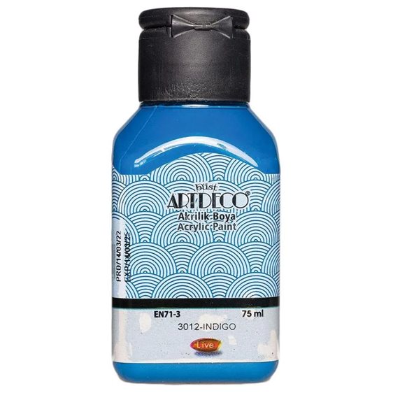 Artdeco 75 ml Ακρυλικό Indigo 3012