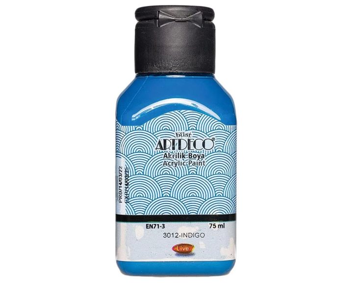 Artdeco 75 ml Ακρυλικό Indigo 3012