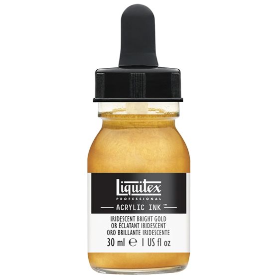Acrylic Ink Transparent 30ml 234  Bright Gold